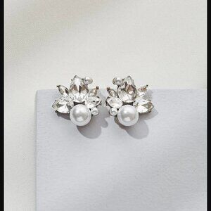 Olive and Piper Bordeaux Studs - Never Worn